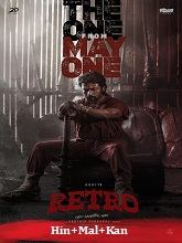 Retro (2025) HDRip Original [Hindi + Malayalam + Kan] Full Movie Watch Online Free
